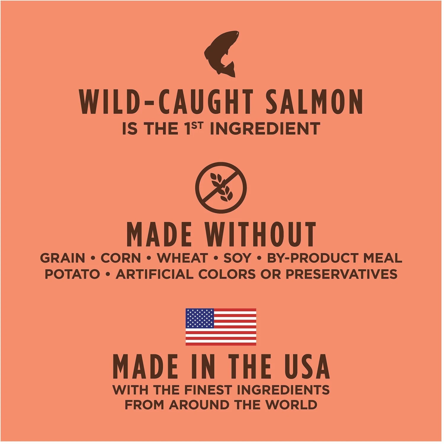 Instinct Original Grain-Free Recipe With Real Salmon Freeze-Dried Raw Coated Dry Dog Food 6 Instinct Original Grain-Free Recipe With Real Salmon Freeze-Dried Raw Coated Dry Dog Food - Image 4