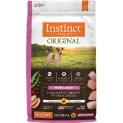 Instinct Original Small Breed Grain-Free Recipe With Real Chicken Freeze-Dried Raw Coated Dry Dog Food