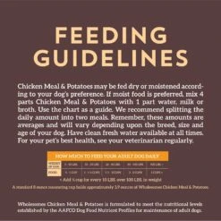 Wholesomes Chicken Meal & Potatoes Formula Grain-Free Dry Dog Food, 35-lb Bag 16 Wholesomes Chicken Meal & Potatoes Formula Grain-Free Dry Dog Food, 35-lb Bag -Blue Buffalo || ROYAL CANIN || Wellness Sales 119452 PT6. AC SS1800 V1626366395