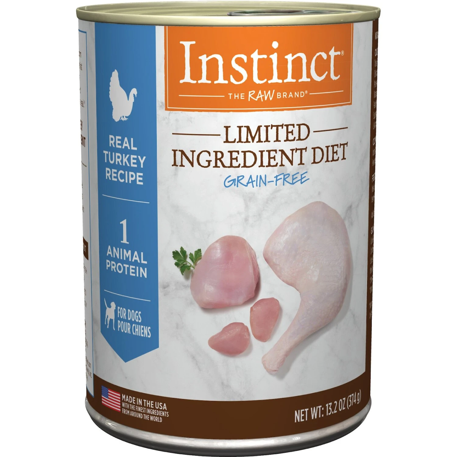 Instinct Limited Ingredient Diet Grain-Free Real Turkey Recipe Wet Canned Dog Food 3 Instinct Limited Ingredient Diet Grain-Free Real Turkey Recipe Wet Canned Dog Food