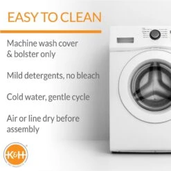 K&H Pet Products Original Bolster Pet Cot Elevated Dog Bed, Chocolate -Blue Buffalo || ROYAL CANIN || Wellness Sales 121246 PT6. AC SS1800 V1620835637