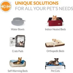 K&H Pet Products Original Bolster Pet Cot Elevated Dog Bed, Chocolate -Blue Buffalo || ROYAL CANIN || Wellness Sales 121246 PT8. AC SS1800 V1692211628