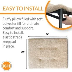 K&H Pet Products Original Cot Pad For Elevated Dog Bed -Blue Buffalo || ROYAL CANIN || Wellness Sales 121253 PT1. AC SS1800 V1620841069