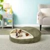 Snoozer Pet Products Luxury Cozy Cave Orthopedic Cat & Dog Bed With Removable Cover -Blue Buffalo || ROYAL CANIN || Wellness Sales 122287 MAIN. AC SS1800 V1566409272