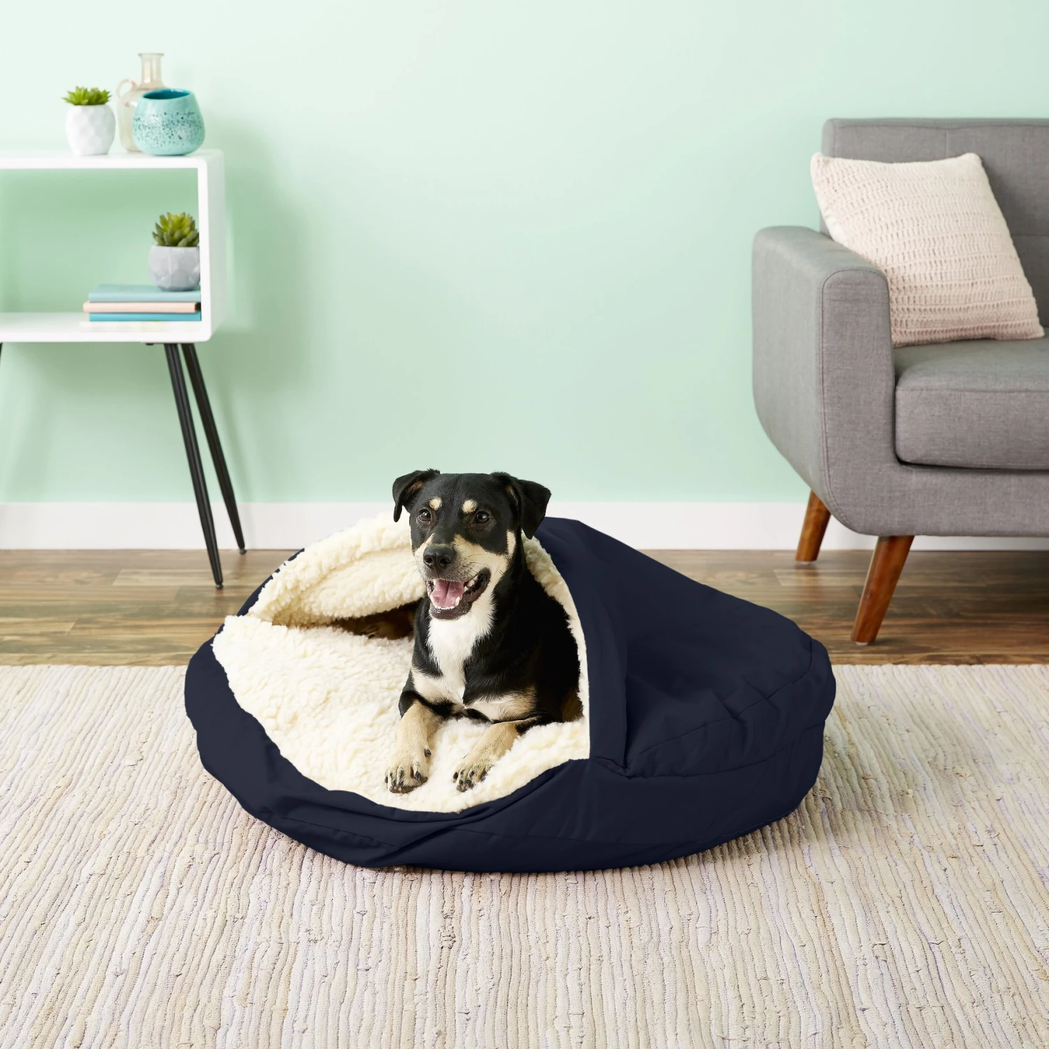 Snoozer Pet Products Cozy Cave Orthopedic Covered Cat & Dog Bed With Removable Cover 3 Snoozer Pet Products Cozy Cave Orthopedic Covered Cat & Dog Bed With Removable Cover