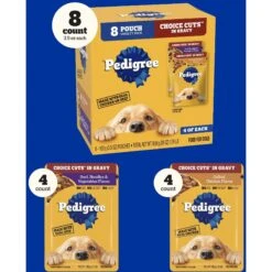 Pedigree Choice Cuts Variety Pack Beef & Chicken Adult Wet Dog Food -Blue Buffalo || ROYAL CANIN || Wellness Sales 123261 PT3. AC SS1800 V1665174685