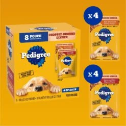 Pedigree Chopped Ground Dinner Variety Pack Featuring Bacon Adult Wet Dog Food -Blue Buffalo || ROYAL CANIN || Wellness Sales 123263 PT3. AC SS1800 V1665173990