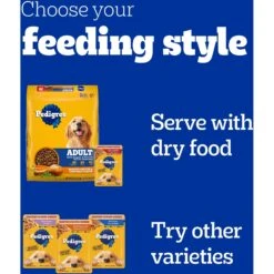Pedigree Chopped Ground Dinner Variety Pack Chicken, Filet Mignon & Beef Adult Wet Dog Food -Blue Buffalo || ROYAL CANIN || Wellness Sales 123264 PT8. AC SS1800 V1665174054