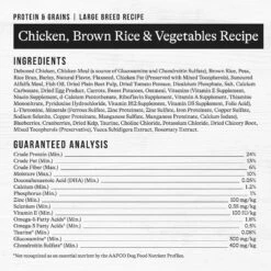 American Journey Protein & Grains Large Breed Chicken, Brown Rice & Vegetables Recipe Dry Dog Food -Blue Buffalo || ROYAL CANIN || Wellness Sales 125807 PT8. AC SS1800 V1680623726