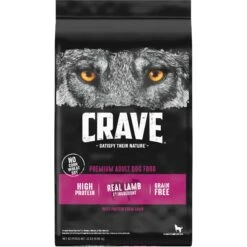 Crave High Protein Lamb Adult Grain-Free Dry Dog Food