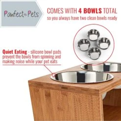 Pawfect Pets Premium Non-Skid Elevated Dog & Cat Bowl 13 Pawfect Pets Premium Non-Skid Elevated Dog & Cat Bowl -Blue Buffalo || ROYAL CANIN || Wellness Sales 127480 PT2. AC SS1800 V1627608991