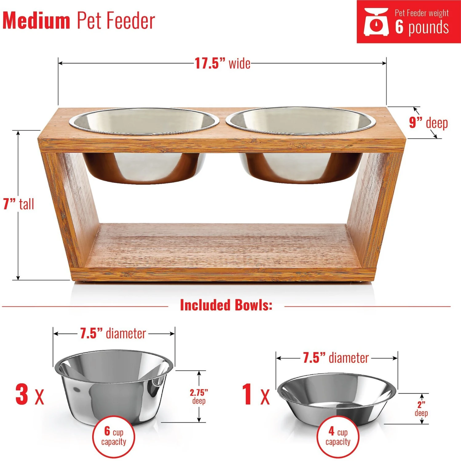 Pawfect Pets Premium Non-Skid Elevated Dog & Cat Bowl 6 Pawfect Pets Premium Non-Skid Elevated Dog & Cat Bowl - Image 4