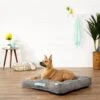 Frisco Tufted Square Pillow Cat & Dog Bed W/ Removable Cover -Blue Buffalo || ROYAL CANIN || Wellness Sales 129499 MAIN. AC SS1800 V1569271068