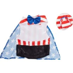 Rubie's Costume Company Uncle Sam Dog Costume -Blue Buffalo || ROYAL CANIN || Wellness Sales 130743 PT2. AC SS1800 V1519664137