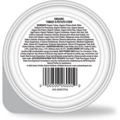 Castor & Pollux Organix Tiny Feasts Grain-Free Organic Turkey & Potato Stew Dog Food Trays 8 Castor & Pollux Organix Tiny Feasts Grain-Free Organic Turkey & Potato Stew Dog Food Trays -Blue Buffalo || ROYAL CANIN || Wellness Sales 131175 PT2. AC SS1800 V1564696090