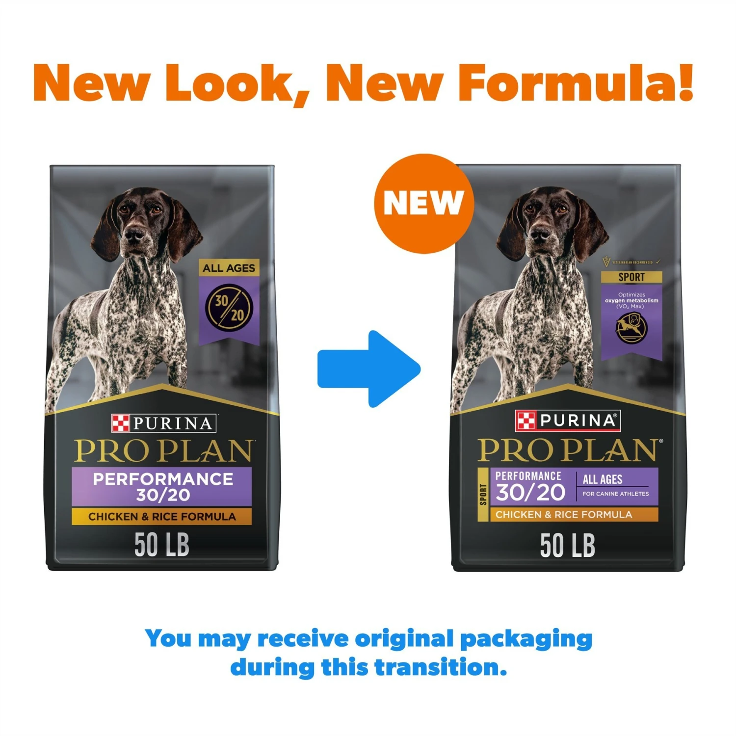 Purina Pro Plan Sport Performance All Life Stages High-Protein 30/20 Chicken & Rice Formula Dry Dog Food 4 Purina Pro Plan Sport Performance All Life Stages High-Protein 30/20 Chicken & Rice Formula Dry Dog Food - Image 2