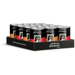 American Journey Stews Poultry & Beef Variety Pack Grain-Free Canned Dog Food, 12.5-oz Can