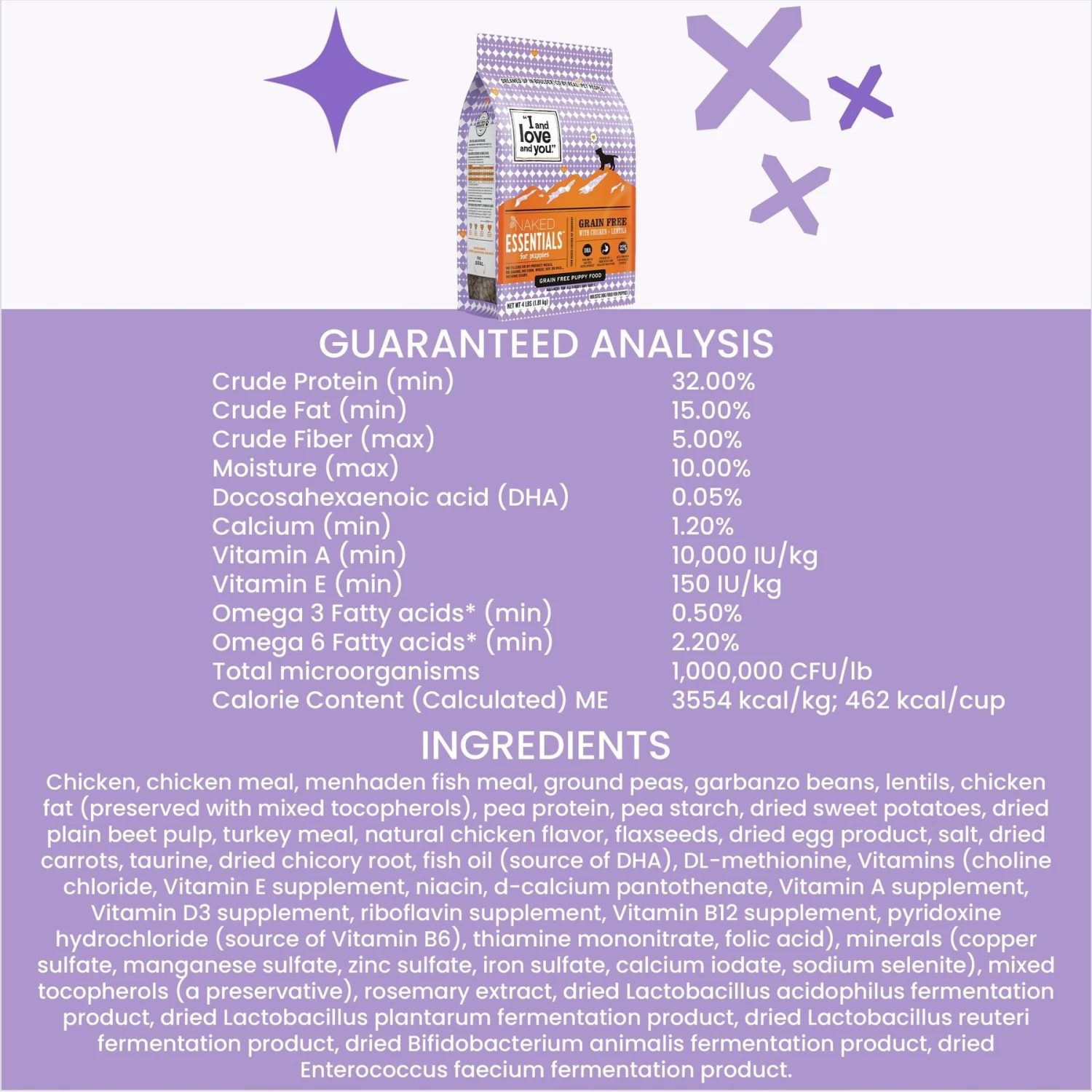 I And Love And You Naked Essentials Puppy Recipe Grain-Free Dry Puppy Food 9 I And Love And You Naked Essentials Puppy Recipe Grain-Free Dry Puppy Food - Image 7