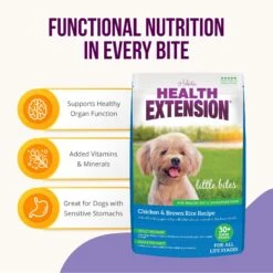 Health Extension Little Bites Chicken & Brown Rice Recipe Dry Dog Food -Blue Buffalo || ROYAL CANIN || Wellness Sales 135733 PT4. AC SS1800 V1678461837