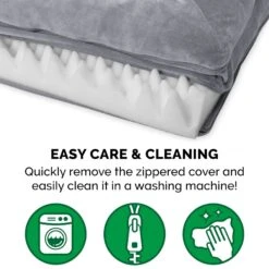 FurHaven Faux Fur Orthopedic Bolster Dog Bed With Removable Cover 17 FurHaven Faux Fur Orthopedic Bolster Dog Bed With Removable Cover -Blue Buffalo || ROYAL CANIN || Wellness Sales 138410 PT6. AC SS1800 V1693925481