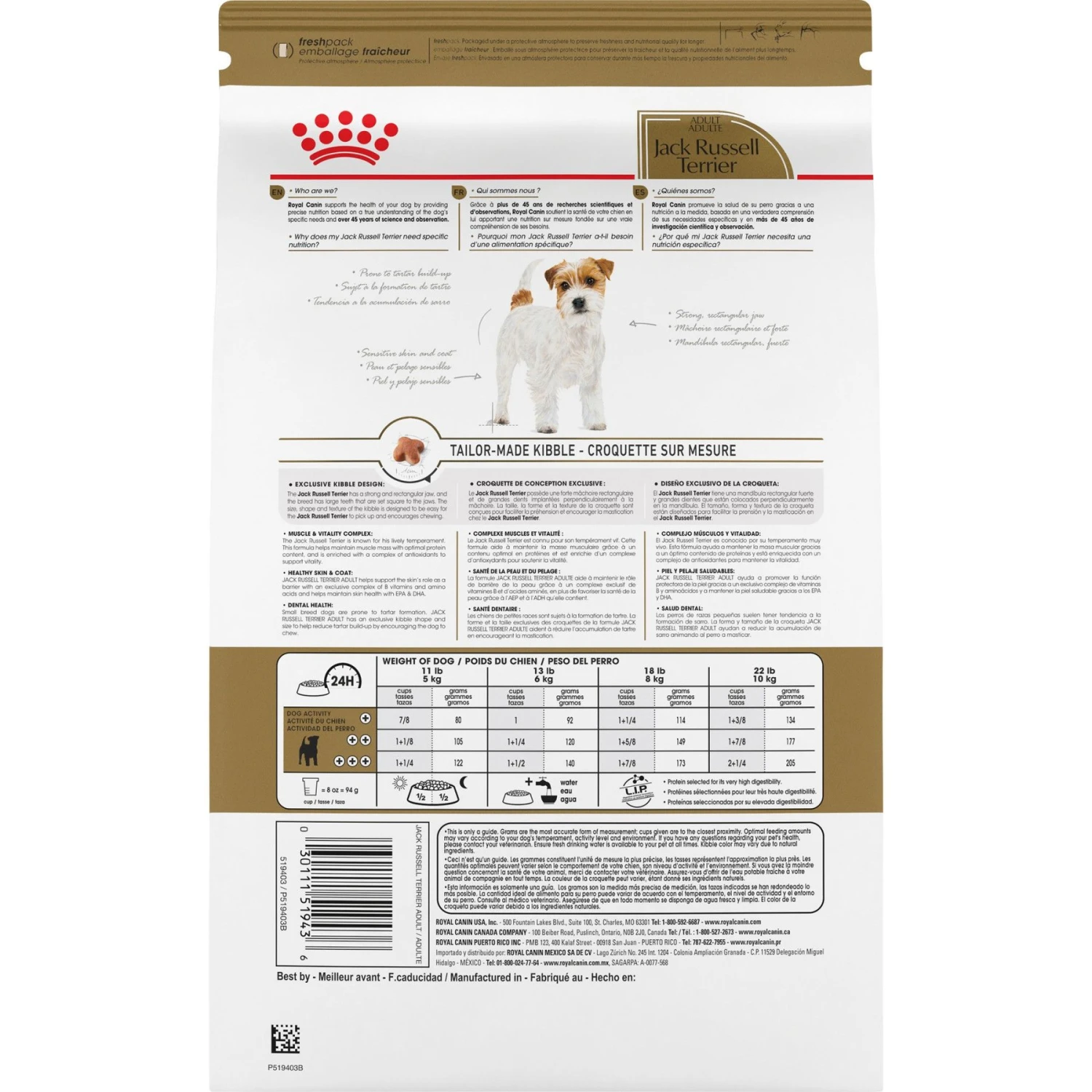 Royal Canin Breed Health Nutrition Jack Russell Terrier Adult Dry Dog Food 5 Royal Canin Breed Health Nutrition Jack Russell Terrier Adult Dry Dog Food - Image 3