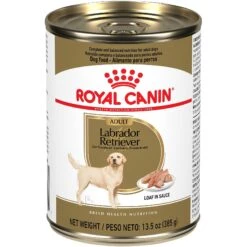 Royal Canin Breed Health Nutrition Labrador Retriever Adult Loaf In Sauce Canned Dog Food