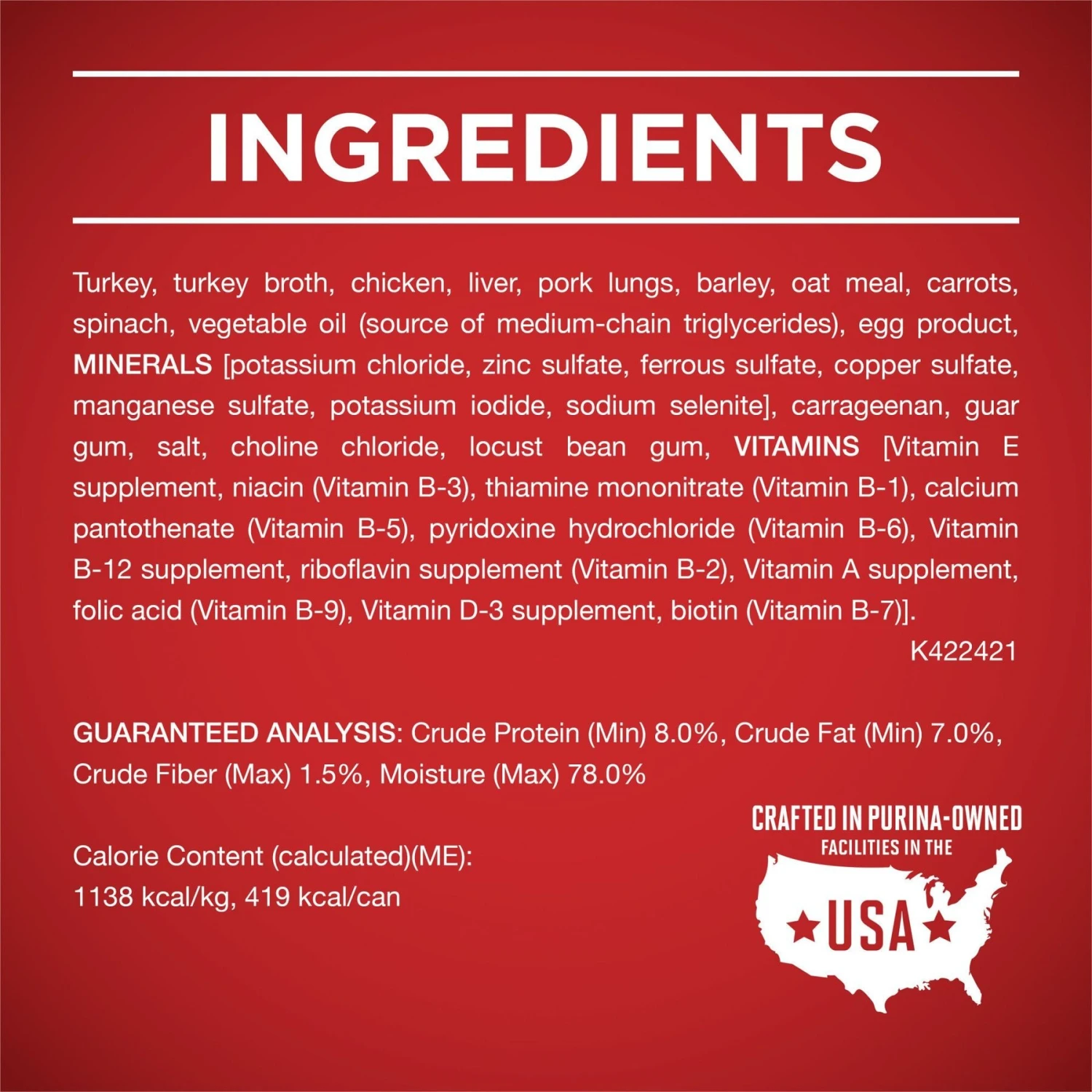 Purina ONE +Plus Adult Classic Ground Vibrant Maturity Adult 7+ Turkey & Barley Entree Canned Dog Food 6 Purina ONE +Plus Adult Classic Ground Vibrant Maturity Adult 7+ Turkey & Barley Entree Canned Dog Food - Image 4