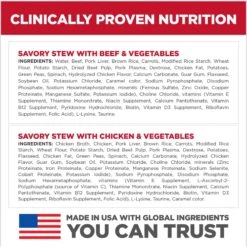 Hill's Science Diet Adult Small Paws Chicken & Vegetables & Beef & Vegetables Variety Pack Wet Dog Food Trays -Blue Buffalo || ROYAL CANIN || Wellness Sales 140080 PT5. AC SS1800 V1692734920