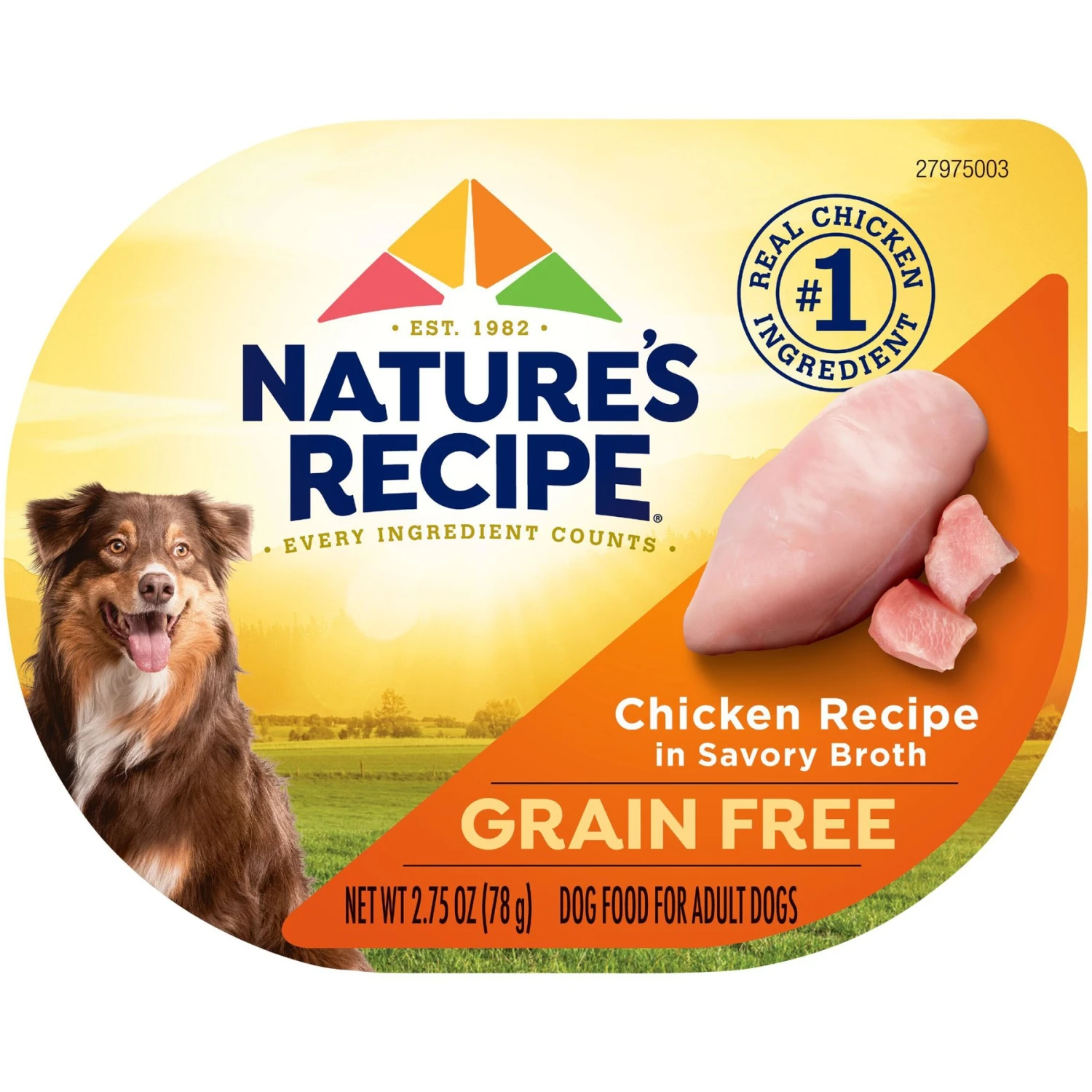 Nature's Recipe Grain-Free Chicken Recipe In Broth Wet Dog Food 3 Nature's Recipe Grain-Free Chicken Recipe In Broth Wet Dog Food