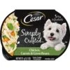 Cesar Simply Crafted Chicken, Carrots & Green Beans Limited-Ingredient Wet Dog Food Topper 1 Cesar Simply Crafted Chicken, Carrots & Green Beans Limited-Ingredient Wet Dog Food Topper -Blue Buffalo || ROYAL CANIN || Wellness Sales 141022 MAIN. AC SS1800 V1695650073