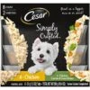 Cesar Simply Crafted Variety Pack Chicken & Chicken, Carrots & Green Beans Limited-Ingredient Adult Wet Dog Food Topper -Blue Buffalo || ROYAL CANIN || Wellness Sales 141033 MAIN. AC SS1800 V1695650079