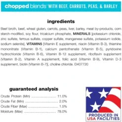 Purina Beneful Chopped Blends Variety Pack Wet Dog Food -Blue Buffalo || ROYAL CANIN || Wellness Sales 141273 PT3. AC SS1800 V1700159985