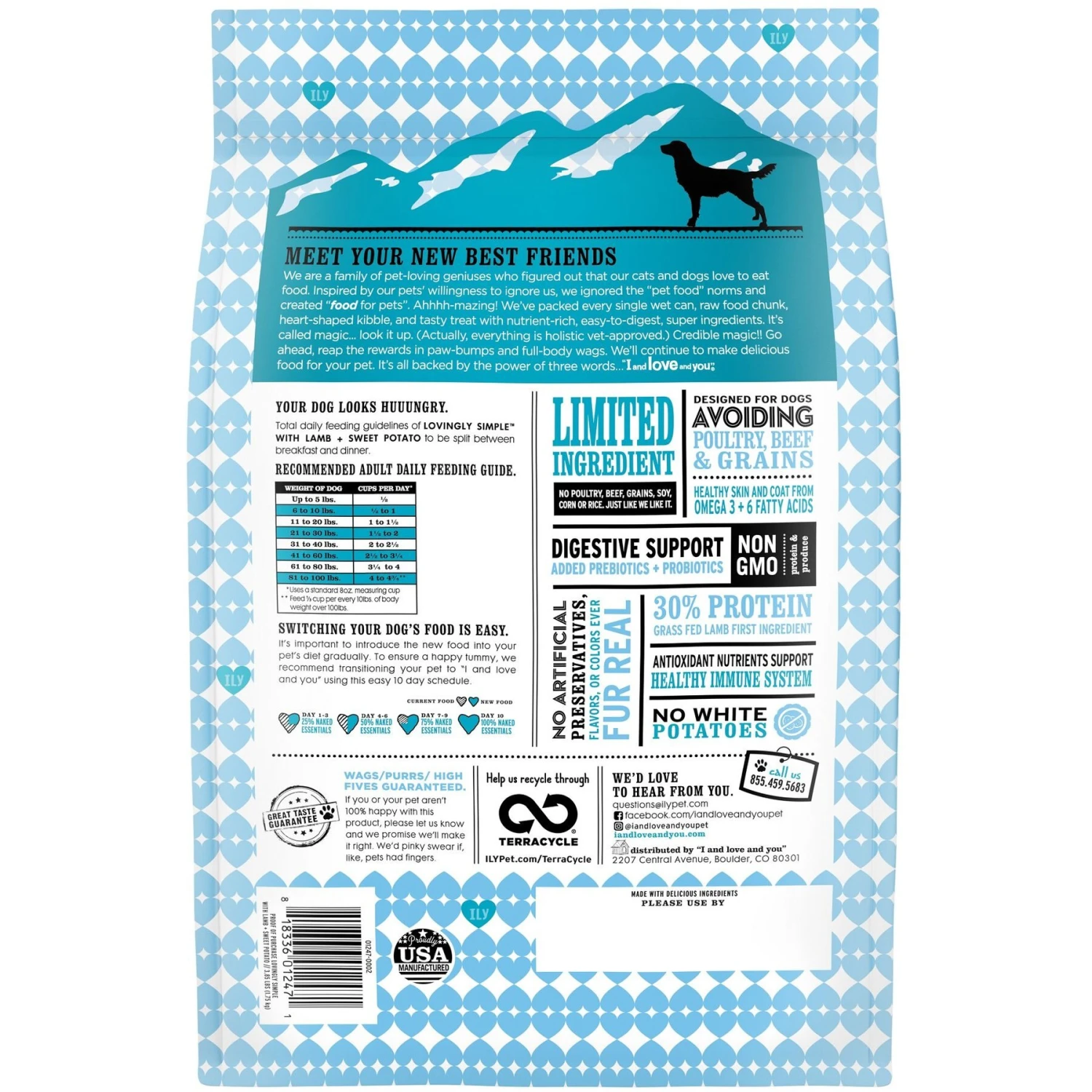 I And Love And You Lovingly Simple Limited Ingredient Diet Lamb And Sweet Potato Dry Dog Food 4 I And Love And You Lovingly Simple Limited Ingredient Diet Lamb And Sweet Potato Dry Dog Food - Image 2