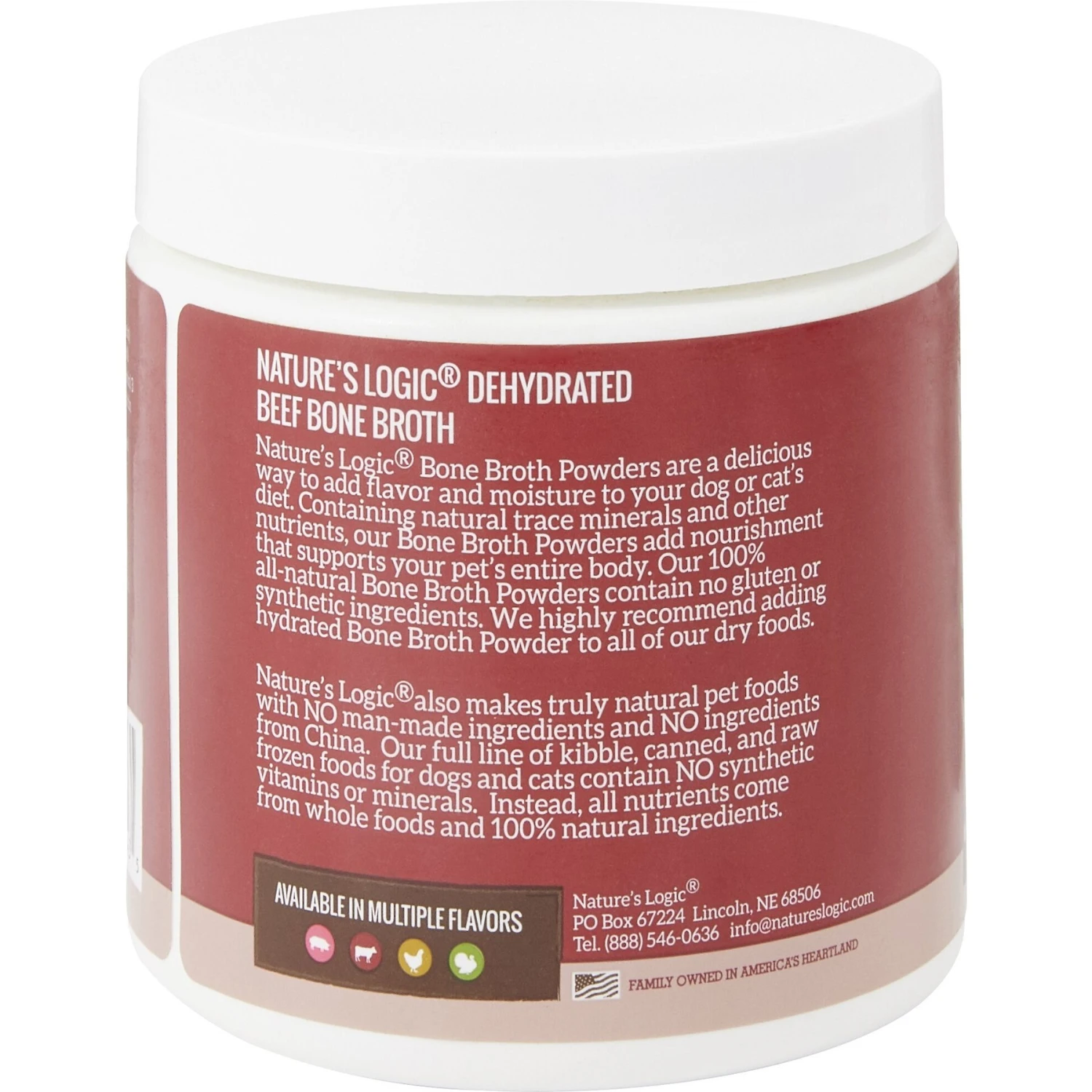 Nature's Logic Dehydrated Beef Bone Broth Dog & Cat Food Topper 4 Nature's Logic Dehydrated Beef Bone Broth Dog & Cat Food Topper - Image 2