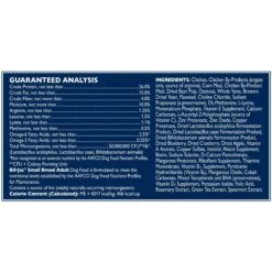 Bil-Jac Small Breed Adult Chicken, Oatmeal & Yams Recipe Dry Dog Food -Blue Buffalo || ROYAL CANIN || Wellness Sales 141919 PT5. AC SS1800 V1676477593