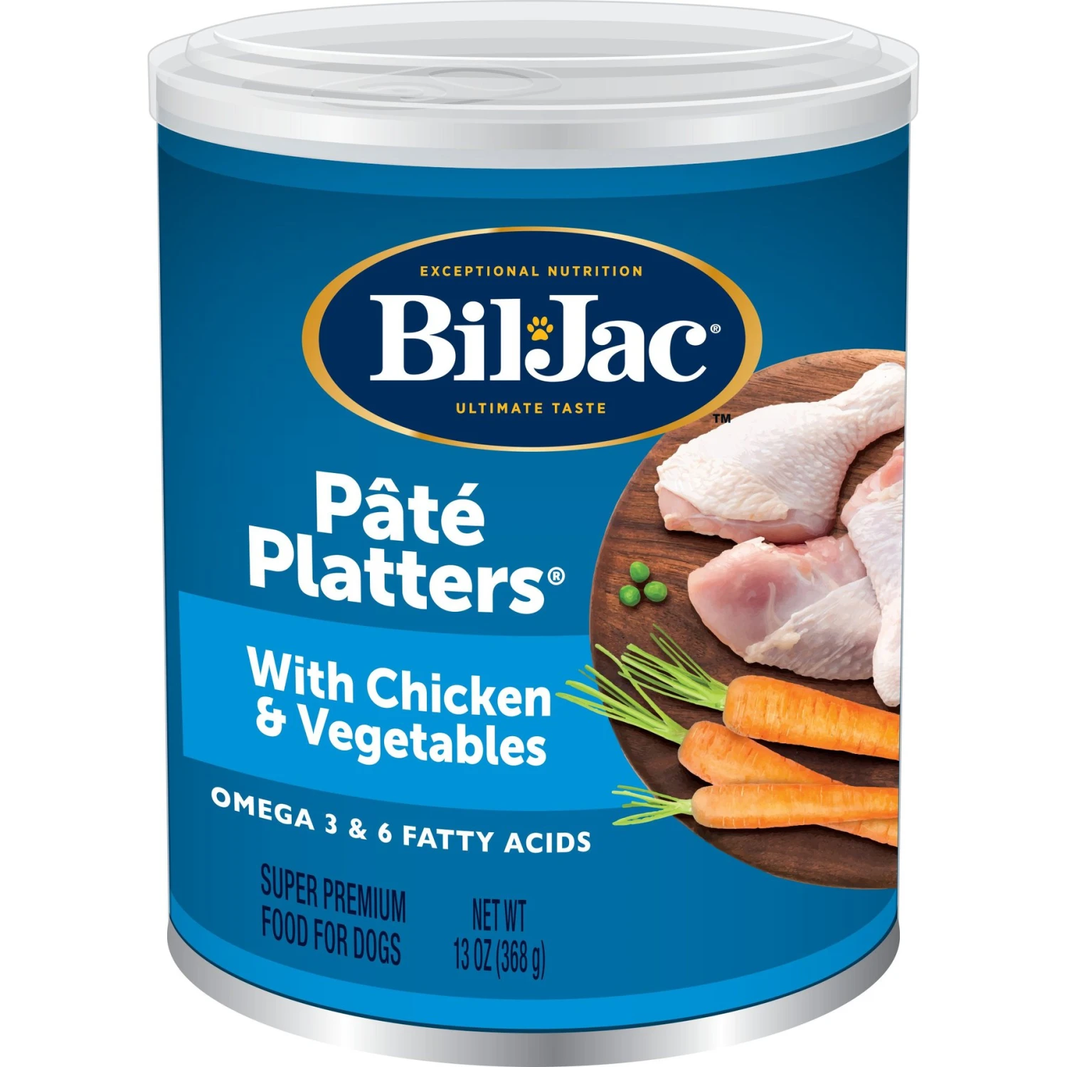 Bil-Jac Pate Platters With Chicken & Vegetables Canned Dog Food 3 Bil-Jac Pate Platters With Chicken & Vegetables Canned Dog Food