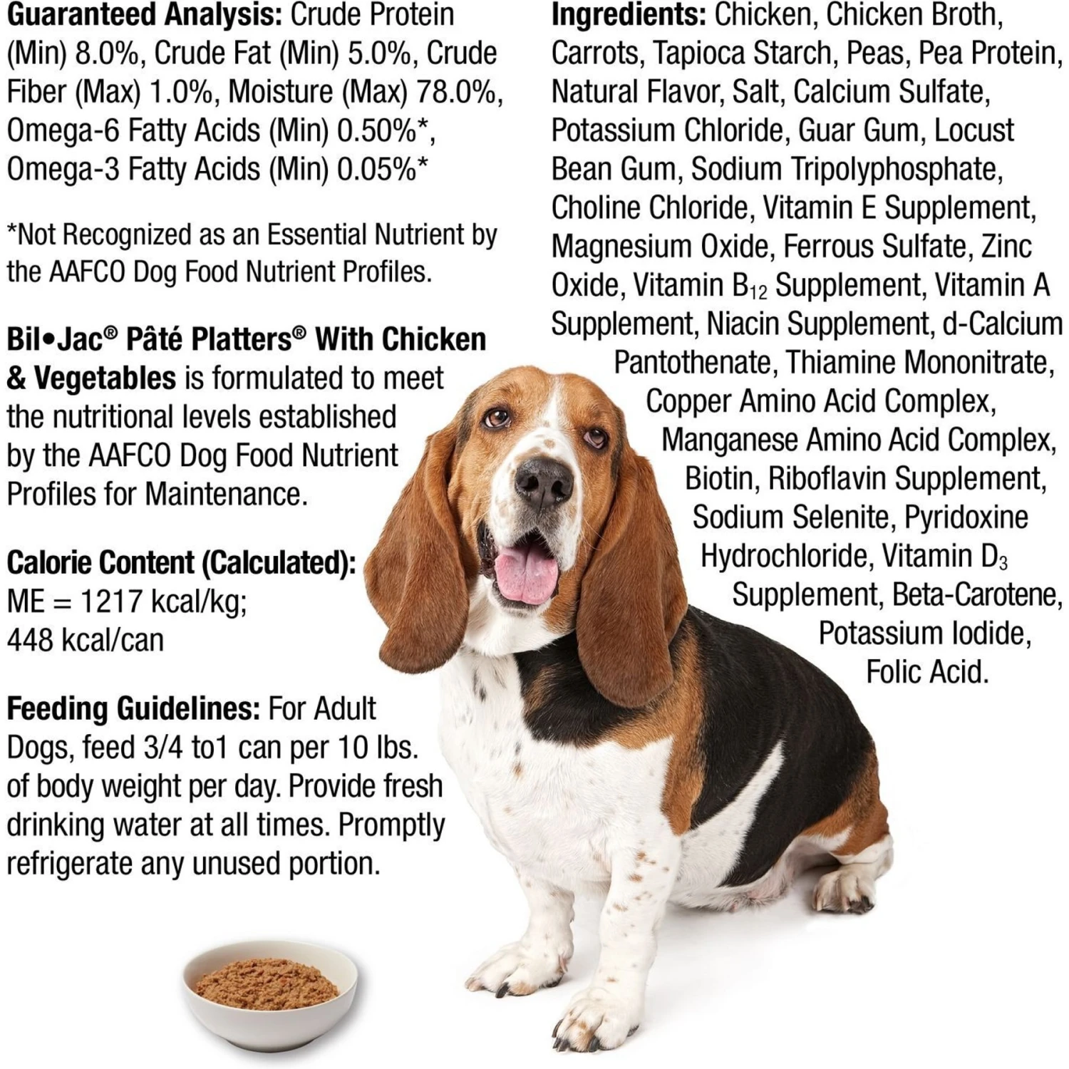 Bil-Jac Pate Platters With Chicken & Vegetables Canned Dog Food 7 Bil-Jac Pate Platters With Chicken & Vegetables Canned Dog Food - Image 5