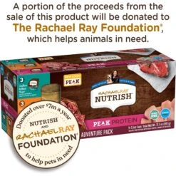 Rachael Ray Nutrish PEAK Grain-Free Adventure Variety Pack Wet Dog Food 12 Rachael Ray Nutrish PEAK Grain-Free Adventure Variety Pack Wet Dog Food -Blue Buffalo || ROYAL CANIN || Wellness Sales 142427 PT2. AC SS1800 V1547154418