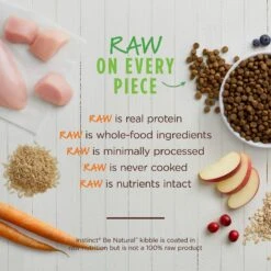 Instinct Be Natural Real Chicken & Brown Rice Recipe Freeze-Dried Raw Coated Dry Dog Food -Blue Buffalo || ROYAL CANIN || Wellness Sales 143161 PT5. AC SS1800 V1578521900