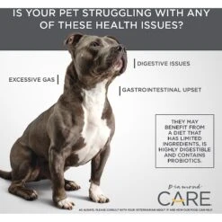 Diamond Care Sensitive Stomach Formula Adult Grain-Free Dry Dog Food 15 Diamond Care Sensitive Stomach Formula Adult Grain-Free Dry Dog Food -Blue Buffalo || ROYAL CANIN || Wellness Sales 143248 PT5. AC SS1800 V1587655590