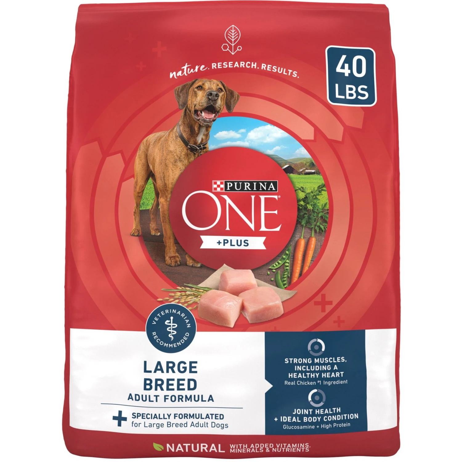 Purina ONE Natural Large Breed +Plus Formula Dry Dog Food 3 Purina ONE Natural Large Breed +Plus Formula Dry Dog Food