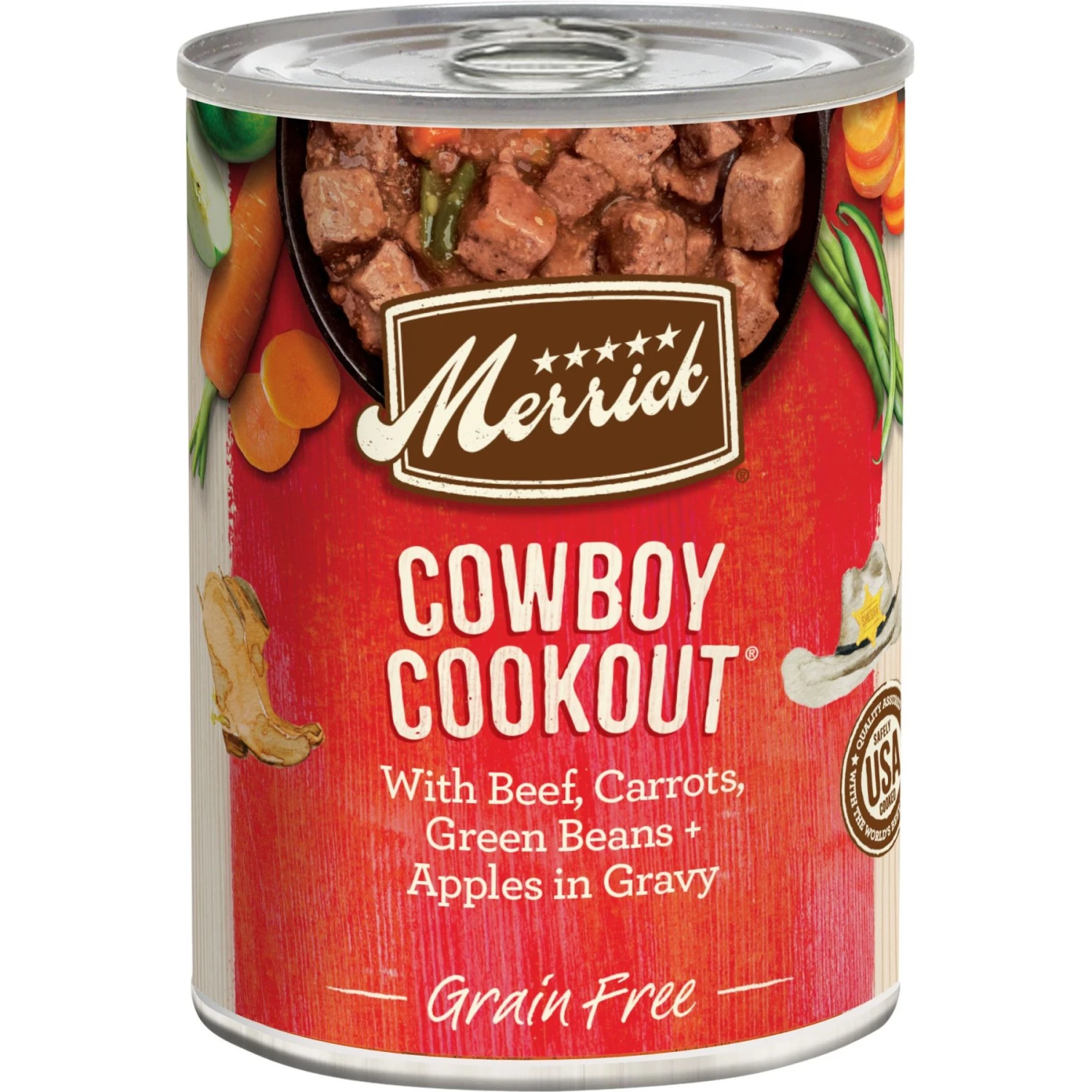 Merrick Grain-Free Wet Dog Food Cowboy Cookout 3 Merrick Grain-Free Wet Dog Food Cowboy Cookout