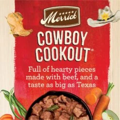 Merrick Grain-Free Wet Dog Food Cowboy Cookout 14 Merrick Grain-Free Wet Dog Food Cowboy Cookout -Blue Buffalo || ROYAL CANIN || Wellness Sales 144741 PT3. AC SS1800 V1643413948
