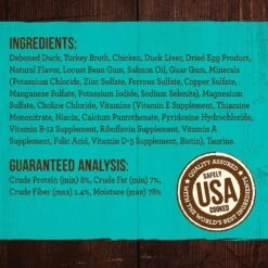 Merrick Grain-Free Real Duck Dinner Canned Dog Food -Blue Buffalo || ROYAL CANIN || Wellness Sales 144751 PT3. AC SS1800 V1643410001