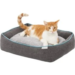 Frisco Sherpa Orthopedic Bolster Cat & Dog Bed -Blue Buffalo || ROYAL CANIN || Wellness Sales 144819 PT5. AC SS1800 V1578443393