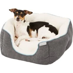 Frisco Square Deep Bolster Dog Bed -Blue Buffalo || ROYAL CANIN || Wellness Sales 144830 PT4. AC SS1800 V1578443219