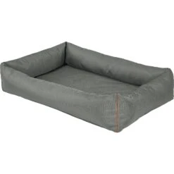 Frisco Rectangular Bolster Dog Bed W/Removable Cover, Dark Gray -Blue Buffalo || ROYAL CANIN || Wellness Sales 144865 PT2. AC SS1800 V1566404861
