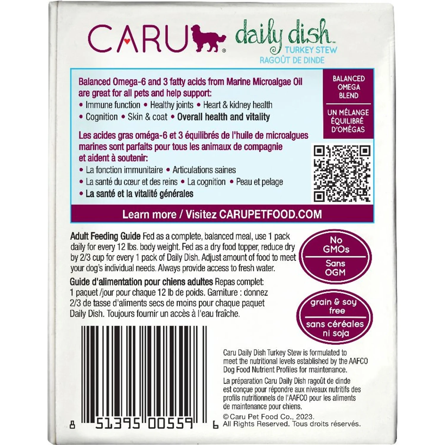 Caru Daily Dish Turkey Stew Grain-Free Wet Dog Food, 12.5-oz, Case Of 12 5 Caru Daily Dish Turkey Stew Grain-Free Wet Dog Food, 12.5-oz, Case Of 12 - Image 3