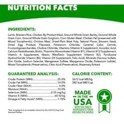 Iams Proactive Health Minichunks Small Kibble With Lamb & Rice Adult Dry Dog Food -Blue Buffalo || ROYAL CANIN || Wellness Sales 145143 PT5. AC SS1800 V1667864822