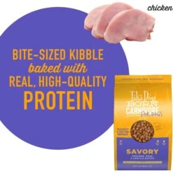 Tiki Dog Born Carnivore Savory Chicken, Peas & Lentils, Baked Dry Dog Food -Blue Buffalo || ROYAL CANIN || Wellness Sales 145216 PT5. AC SS1800 V1701796372